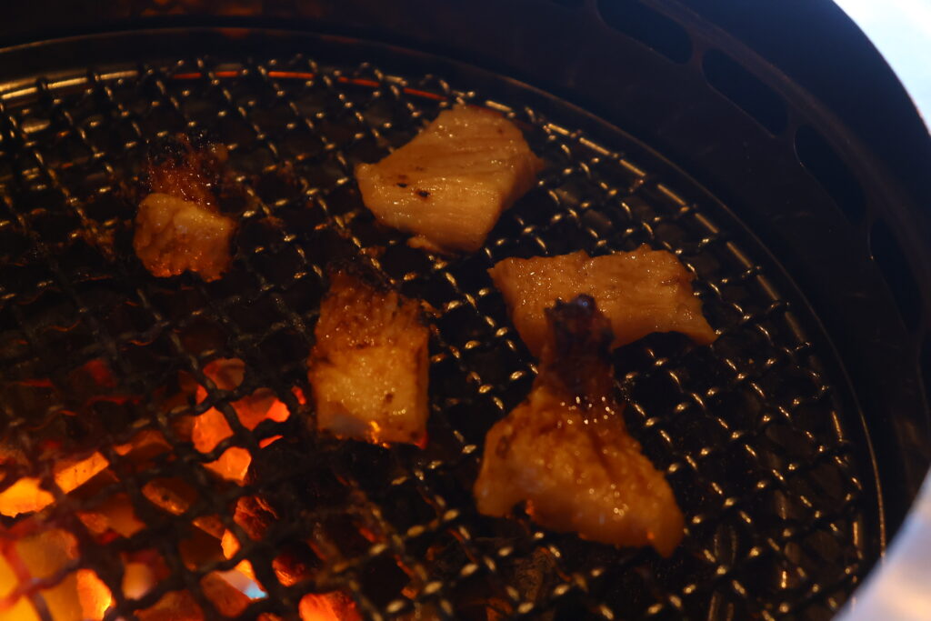 武蔵中原 焼肉 がもんの「ミノ」