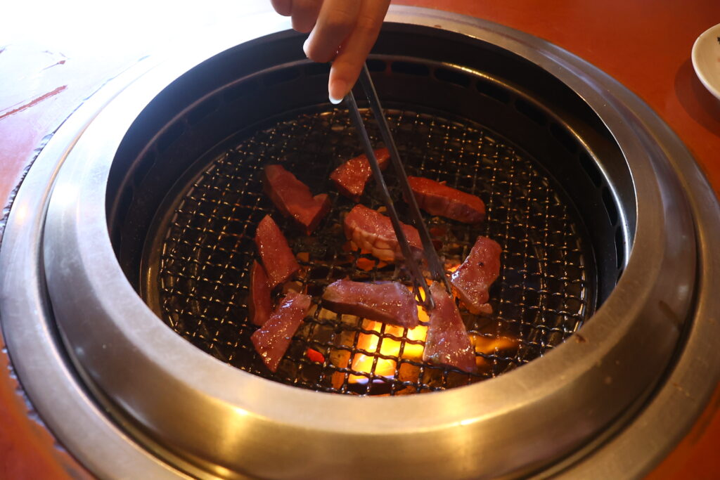 武蔵中原 焼肉 がもんの産地にこだわった上質な「ハツ」